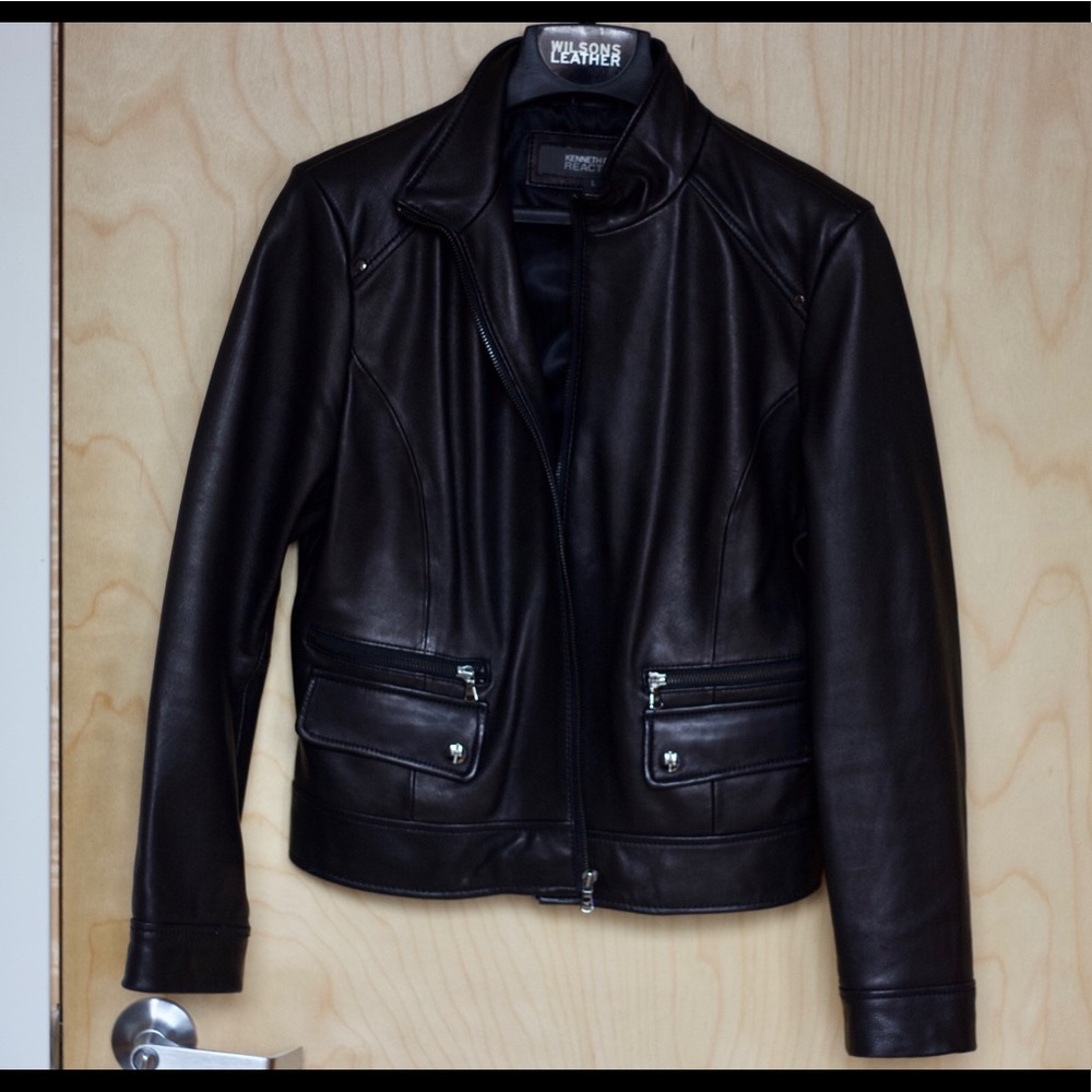 LIKE NEW | Kenneth Cole Reaction Leather Jacket